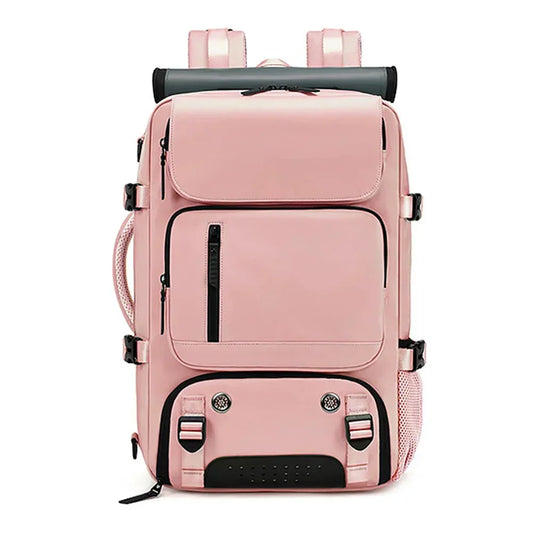 Ambulora – Large Water-Resistant Travel Backpack with USB Port